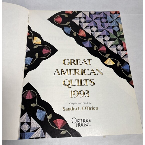 Great American Quilts 1993 Leisure Arts Presents  Oxmoor House - Picture 5 of 8